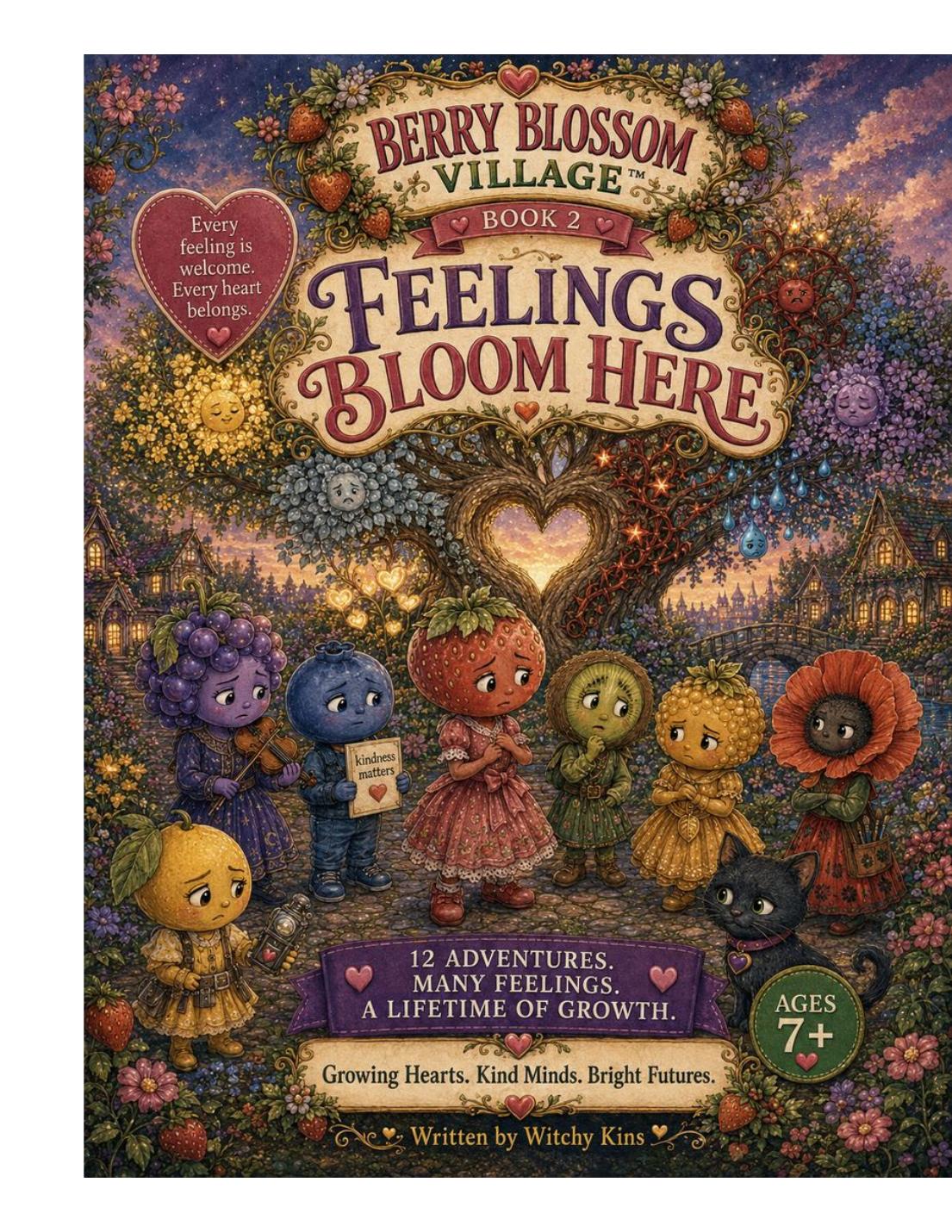 Berry Blossom Village printable book collection