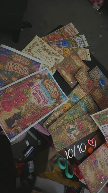 Limited Edition Berry Blossom Village book bundle
